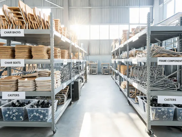Parts and fulfillment warehouse